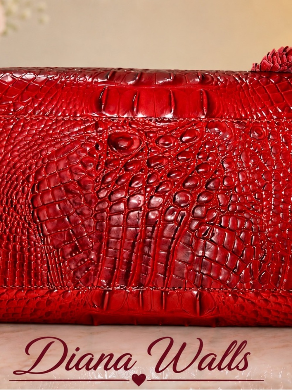 Brahmin Scarlet Lausanne Priscilla, NWT, HTF, RARE* - Picture 5 of 7